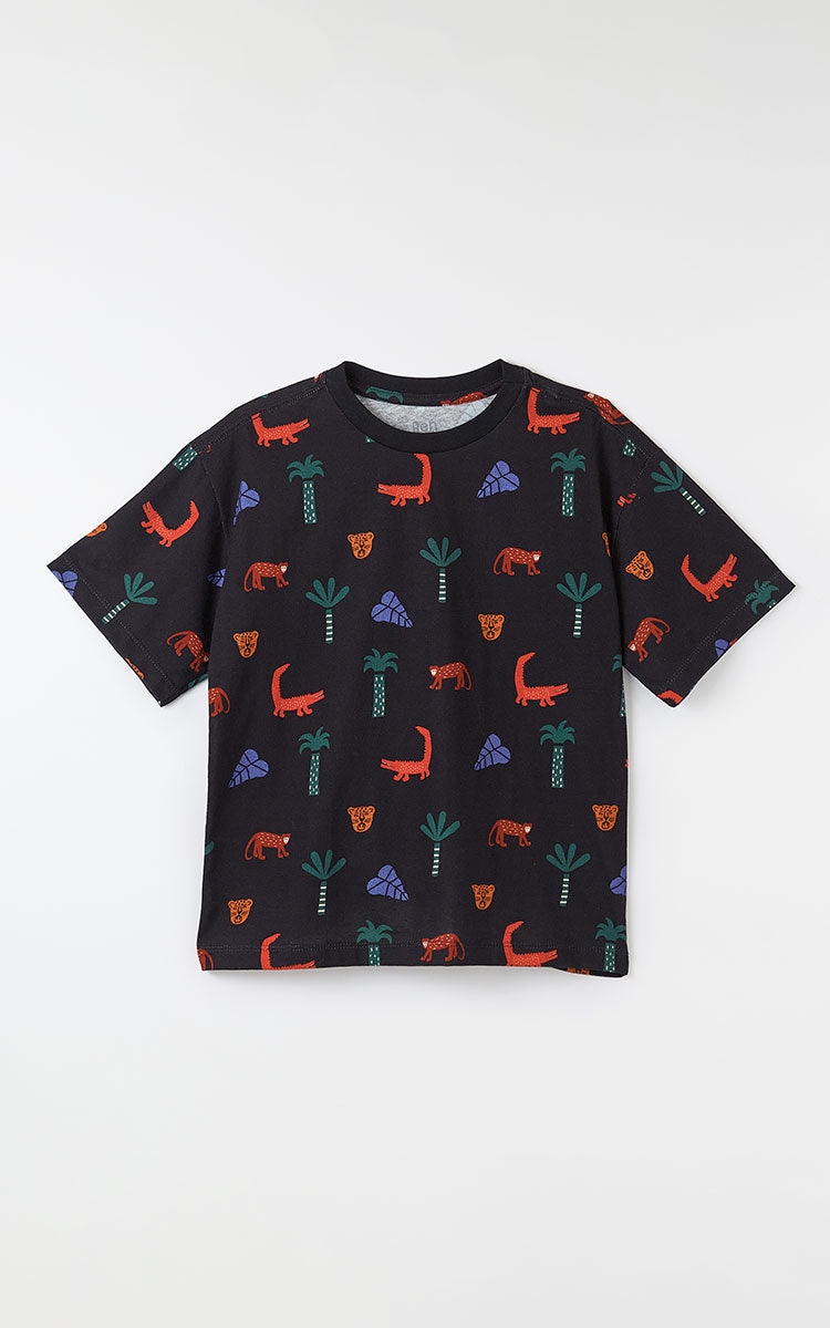 CAMISETA MALHA BIOMA PRETO